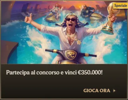 Partecipa al concorso e vinci eur350000