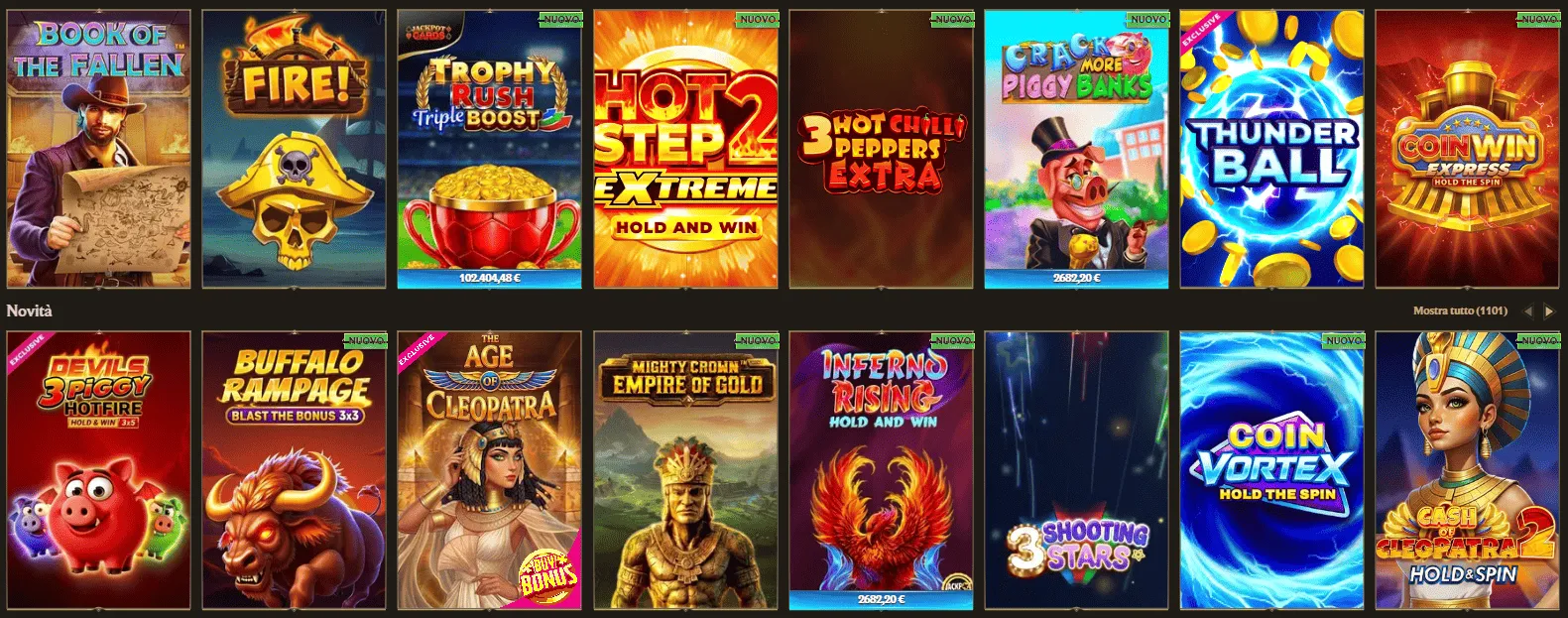 Realz Casino Giochi